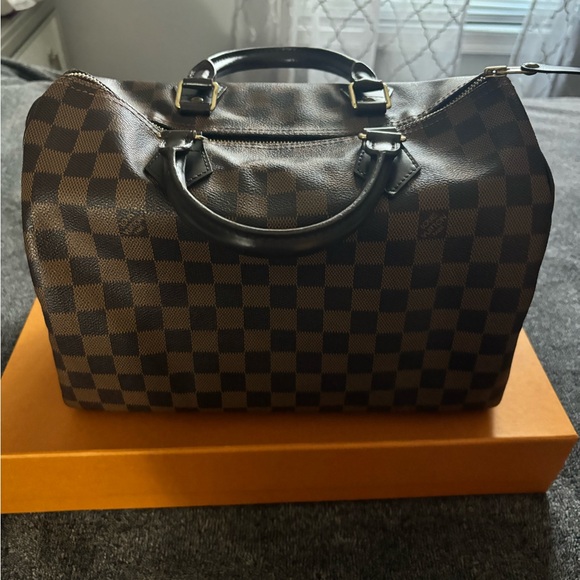 Louis Vuitton Damier Ebene Speedy Bag - Picture 1 of 4
